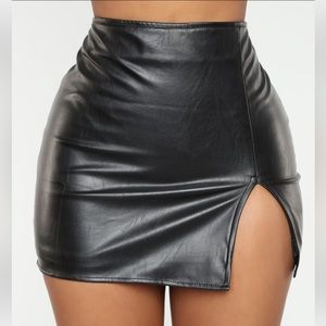 Leather Skirt